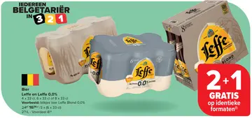 Aanbieding: Bier Leffe en Leffe 0,0%