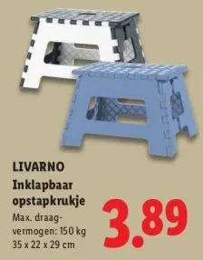 Aanbieding: Inklapbaar opstapkrukje