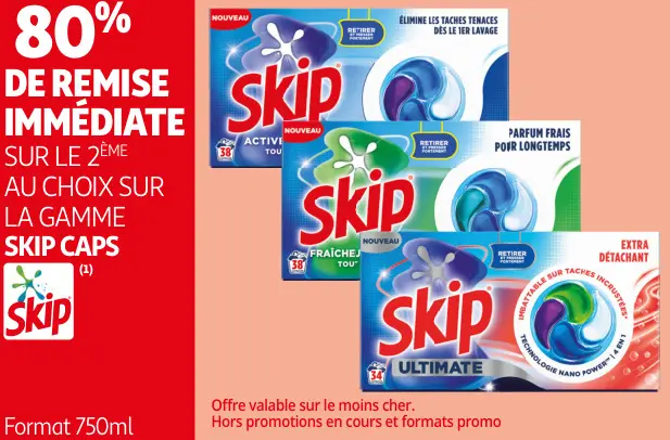 Promotie: Skip caps