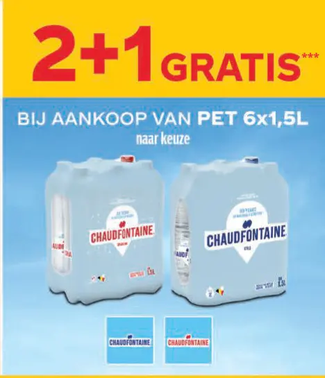 Promotie: PET 6x1,5L