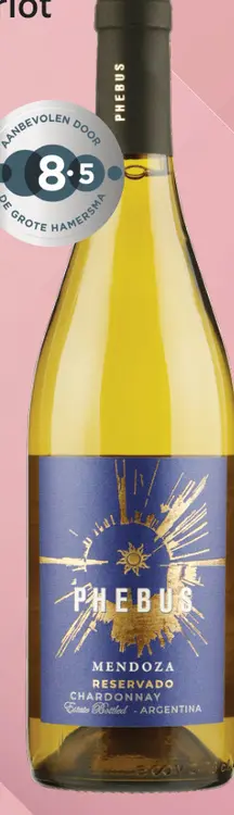 Aanbieding: Phebus Reservado Chardonnay Mendoza