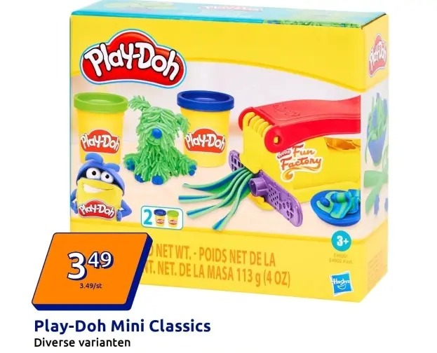 Aanbieding: Play-Doh Mini Classics