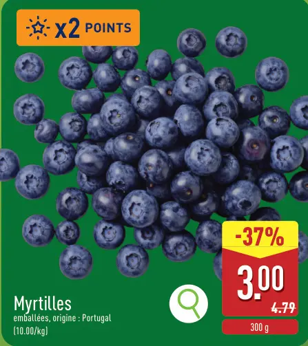 Offre: Myrtilles