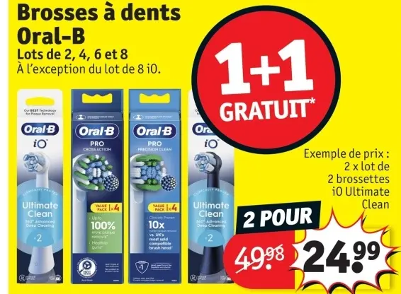 Offre: Brosses à dents