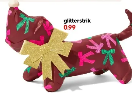 Aanbieding: glitterstrik
