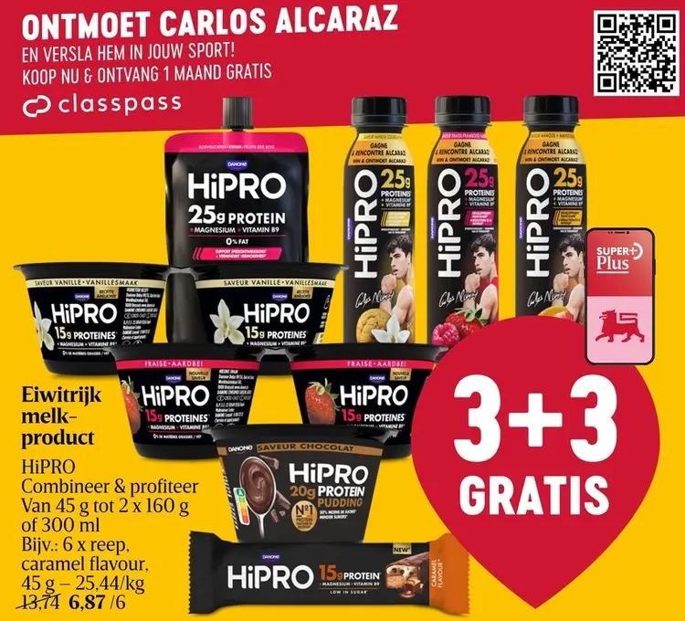 Promotie: Eiwitrijk melkproduct