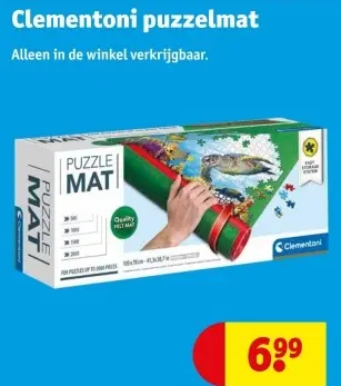 Aanbieding: Clementoni puzzelmat