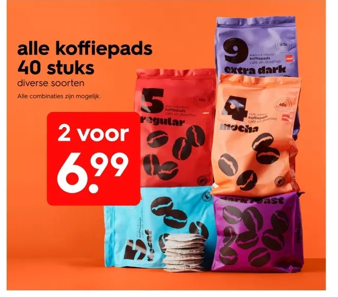 Aanbieding: Koffiepads