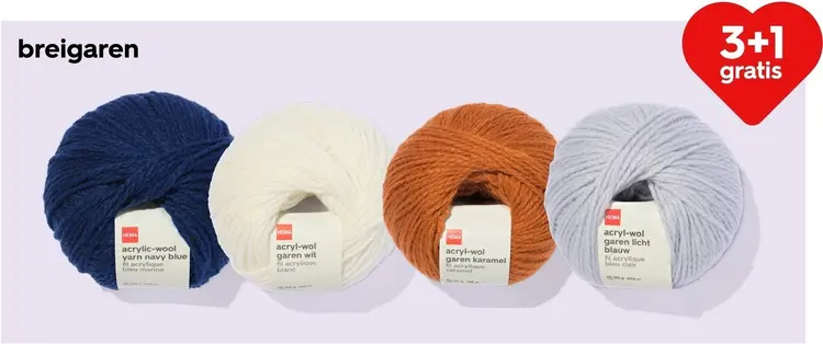 Aanbieding: Breigaren