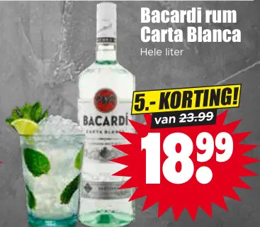 Aanbieding: Rum Carta Blanca