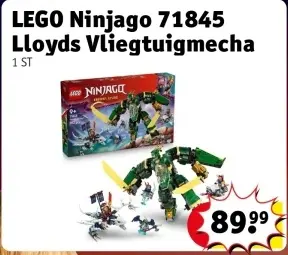 Aanbieding: LEGO Ninjago 71845 Lloyds Vliegtuigmecha