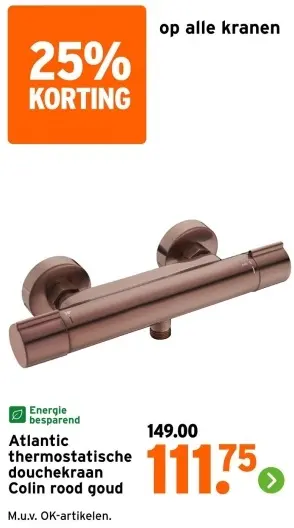 Aanbieding: Alle kranen