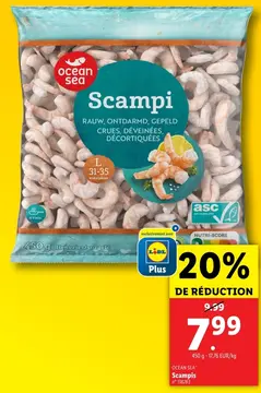 Offre: Scampi