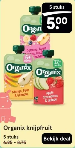 Aanbieding: knijpfruit