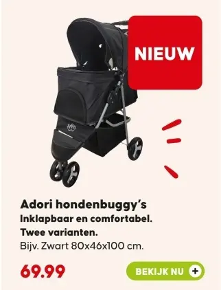 Aanbieding: Adori hondenbuggy's