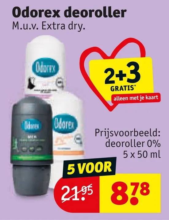 Aanbieding: deoroller