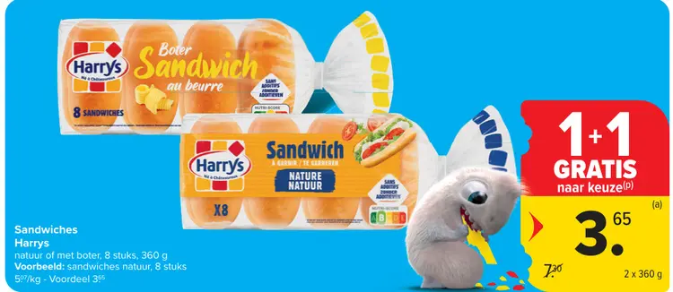 Promotie: Harrys Sandwiches