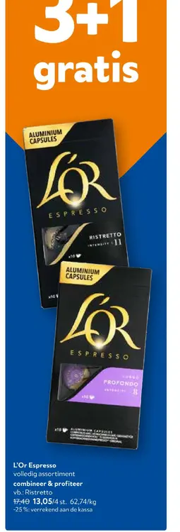 Promotie: L'Or Espresso