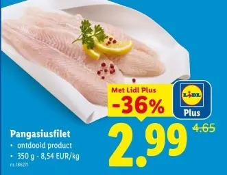 Promotie: Pangasiusfilet