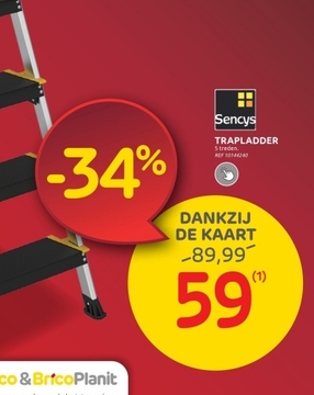 Aanbieding: TRAPLADDER 5 treden