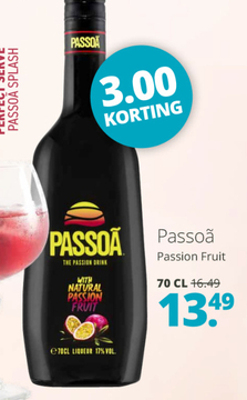 Aanbieding: Passoã Passion Fruit