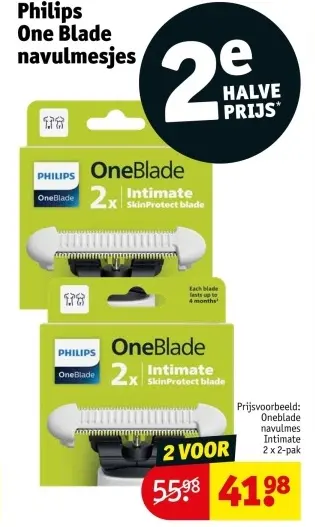 Aanbieding: One Blade navulmesjes
