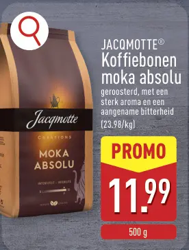 Promotie: Koffiebonen moka absolu