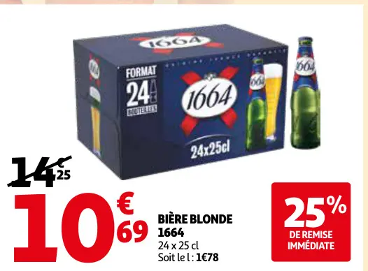 Offre: Bière blonde
