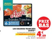 Offre: Les Grandes Tranches