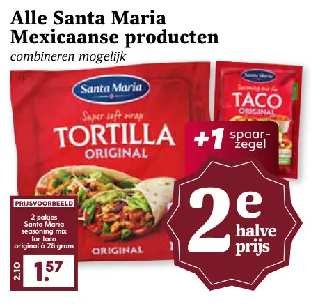 Aanbieding: Alle Santa Maria Mexicaanse producten