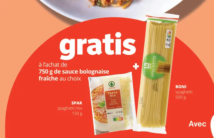Offre: Spaghetti Mix and Spaghetti