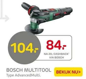 Aanbieding: Bosch multitool