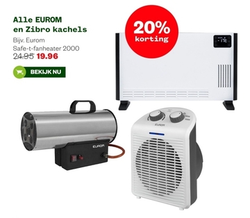 Aanbieding: Safe-t-fanheater 2000