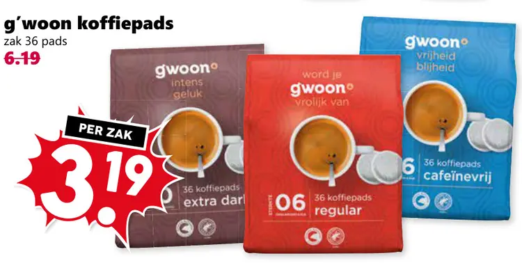 Aanbieding: Koffiepads