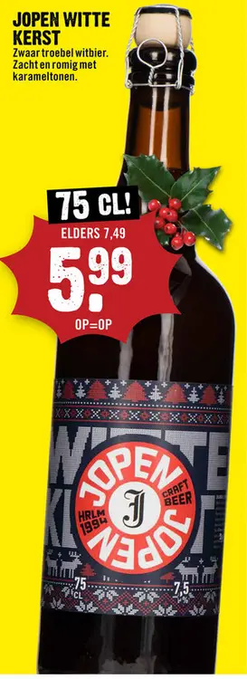 Aanbieding: Jopen witte kerst
