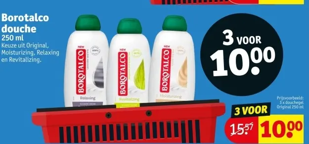 Promotie: Borotalco douche