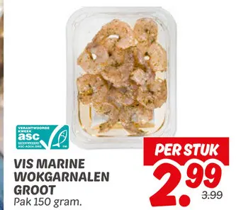 Aanbieding: VIS MARINE WOKGARNALEN GROOT
