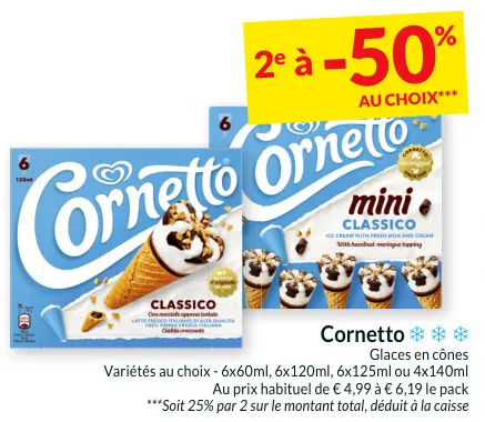 Offre: Cornetto