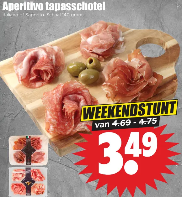 Aanbieding: Aperitivo tapasschotel