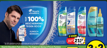 Aanbieding: Head & Shoulders Pure Intense, Pro-Expert en 