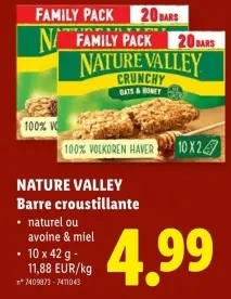 Offre: Barre croustillante