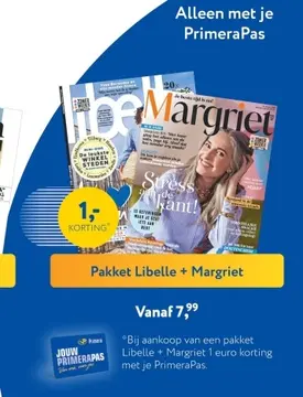 Aanbieding: Pakket Libelle + Margriet