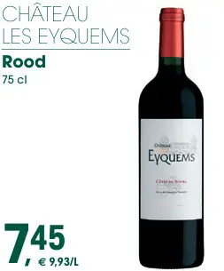 Promotie: Château Les Eyquems Rood
