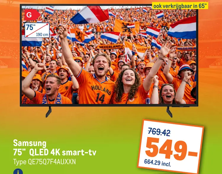 Aanbieding: QLED 4K smart-tv