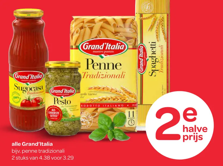 Aanbieding: alle Grand'Italia