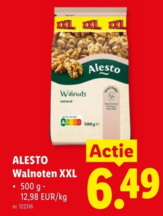Promotie: Walnoten XXL
