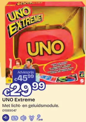 Aanbieding: UNO Extreme