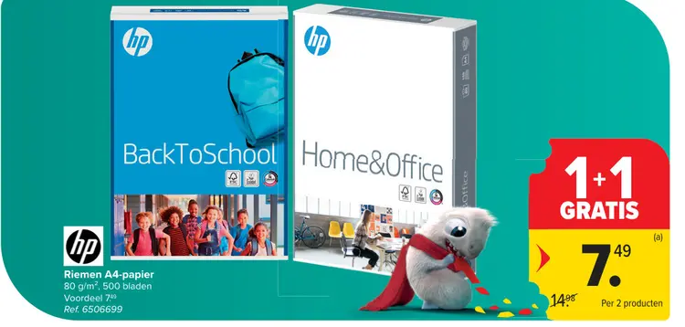 Promotie: Riemen A4-papier