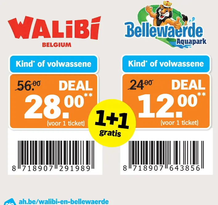 Promotie: Walibi en Bellewaerde