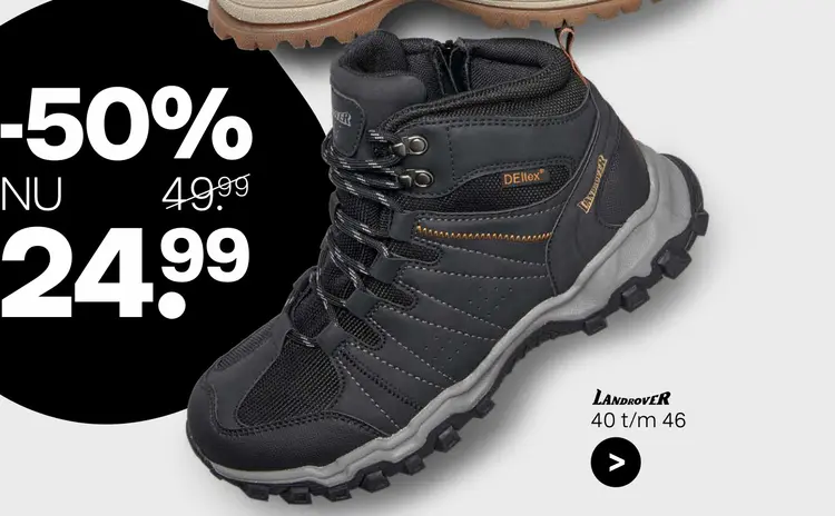 Aanbieding: Landrover laarzen